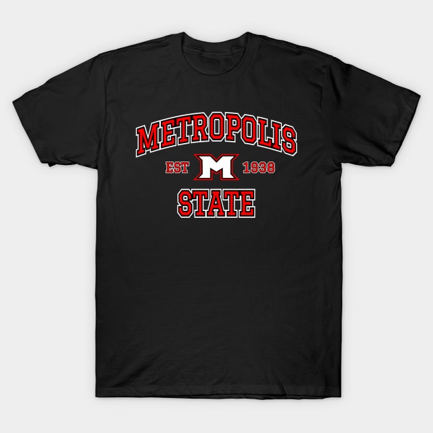 Metropolis State University T-Shirt by cgomez15